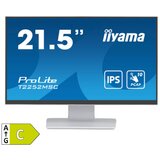 Iiyama 21,5'' WHITE Bonded PCAP zaslon na dodir Energetska učinkovitost 2021: C (A - G) 54.6 cm (21.5 palac) 1920 x 1080 piksel 16:9 5 ms HDMI™, DisplayPort, USB 3.2 (gen. 1) IPS LED Cijene