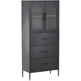 Venture Home vitrina La Paz 35 × 160 × 70 cm, crna | shoptok.hr