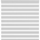vidaXL zebra senčilo svetlo sivo 140x150 cm tkanina širina 135,9 cm Cene