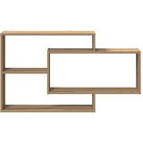  Zidna polica Artisan hrast 104x20x58,5 cm izrađeno drvo | shoptok.hr