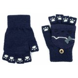 Art of Polo Kids's Gloves rk23370-7 Navy Blue Cene