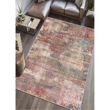  tepih sa gumenom podlogom 140x220cm - crveno nijansiranje, tg-3159 | ePonuda.com