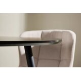 Venture Home Plaza okrugli blagovaonski stol ⌀100 cm, crni | shoptok.hr