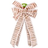 Deco bow 20, novogodišnja dekoracija, mašna, zlatna, 28 x 48cm | Eponuda.com