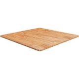  Četvrtasta stolna ploča svjetlosmeđa 80x80x1,5 cm od hrastovine | shoptok.hr