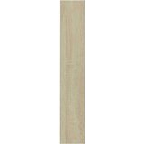 vidaXL Omarica za CD plošče 2 kosa sonoma 21x16x93,5 cm iverna plošča, (20619778) | Shoptok.si