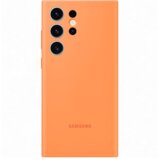 Samsung original silikonski ovitek EF-PS918TOE za Galaxy S23 Ultra 5G - oranžen Cene