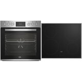 Beko BBUM12341XE Vgradni set pecice z indukcijsko plošco | Shoptok.si