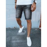DStreet Jeansy męskie krótkie ciemnoszare | shoptok.hr