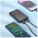 hoco. powerbank 10.000 mAh PD QC3.0 3A 22.5W Q21 črn | Shoptok.si