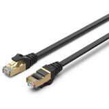 Innoptical Flat Network Cat 7 32 AWG SSTP Black 0.5m | ePonuda.com