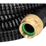  Usisno crijevo s mjedenim priključcima crno 1,1 " 7 m PVC | shoptok.hr