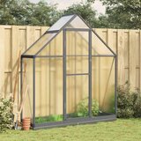  Staklenik s okvirom antracit 169 x 58 x 202 cm aluminijski | shoptok.hr