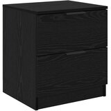 Noćni ormar 2 pcs Crni hrast 45 x 39 x 50cm Konstruirano drvo | Eponuda.com