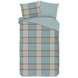 Good Morning Modra enojna/podaljšana flanelna posteljnina 140x220 cm Jacco – | Shoptok.si
