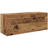 Kupaonski zidni ormarić staro drvo 80x25x30cm konstruirano drvo | shoptok.hr
