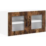 vidaXL Stenska kuhinjska omarica Dimljeni oreh 80 x 31 x 40 cm | Shoptok.si