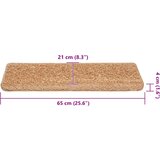  Prostirke za stepenice 30 kom 65x21x4 cm bež pravokutni rub | shoptok.hr