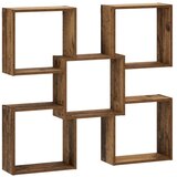  Zidna polica Staro drvo 99 5 x 17 x 91 cm Konstruirano drvo - Staro drvo Cijene