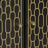  Visoka omarica 60x33x100 cm trden mangov les | Shoptok.si