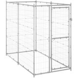 vidaXL Vanjski kavez za pse od pocinčanog čelika 110 x 220 x 180 cm | shoptok.hr