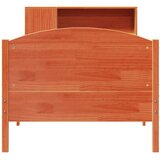  Krevet s regalom za knjige bez madraca 75 x 190 cm od borovine | shoptok.hr