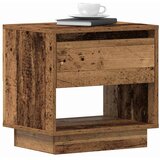  Noćni ormarići 2 kom boja betona 40x35x50 cm konstruirano drvo | shoptok.hr
