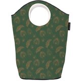 Butter Kings Zelena košara za pohranu Boho Leaves, 60 l | shoptok.hr