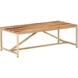  Stolić za kavu 120 x 60 x 40 cm od masivnog drva | shoptok.hr