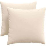 vidaXL Blazine za kavč 2 pcs Bež 45 x 45 cm blago | Shoptok.si