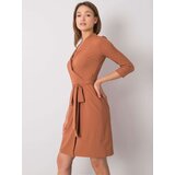 LAKERTA Dress-LK-SK-507665.17P-light brown | Shoptok.si