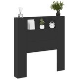  Uzglavlje Crna 100 x 16,5 x 103,5 cm Konstruirano drvo | shoptok.hr