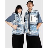 Penfield The Bay Jacquard Microfleece Brezrokavnik blue fusion | Shoptok.si