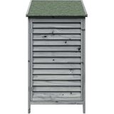  Vrtna Šupa Siva 59 x 56 x 113,5 cm Čvrsto drvo jele | Eponuda.ba