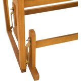  Vrtna Ležaljka Prirodna 110 x 59 x 97 cm Čvrsto drvo akacije | shoptok.hr