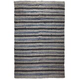 Kayoom RAVNO TKANA PREPROGA Sienna 120/170 cm spleteno siva, večbarvno | Shoptok.si