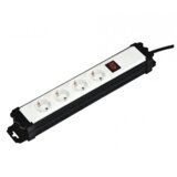 Home Produžni kabl, 4 utičnica, prekidač, 1, 0mm², 2 met - PNV 04K/WH, Bijeli Cijene