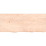  Polica 120x50x(2-6) cm neobrađena masivna hrastovina | shoptok.hr