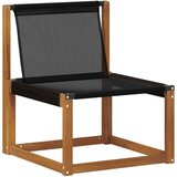  Srednji zunanji kavč Masiven les akacije Naravna, (5000272335) | Shoptok.si