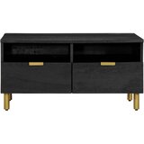  Stolić za kavu crni 80 x 54 x 40 cm od konstruiranog drva | shoptok.hr