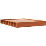 vidaXL Okvir kreveta voštano smeđi 140 x 190 cm od masivne borovine | shoptok.hr