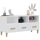 TV ormarić bijeli 102 x 36 x 50 cm od konstruiranog drva | shoptok.hr