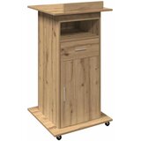  Podij Umjetnički hrast 55 x 55 x 107 cm Konstruirano drvo | shoptok.hr
