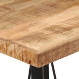  Barski stol 55x55x107 cm masivno drvo manga i željezo | shoptok.hr