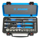 Unior 24-delna garnitura 12-kotnih nasadnih ključev 3/8 239A12P24 617117 | Shoptok.si