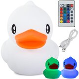  RGB akumulatorska mehka otroška lučka touch 1200mAh USB račka + daljinec | Shoptok.si