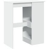  Barski stol s držačima bijeli 90 x 47,5 x 103,5 cm drveni | shoptok.hr