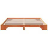  Krevetna konstrukcija Vosak smeđa 200 x 200 cm | shoptok.hr