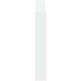 vidaXL Omarica za vzglavje postelje LED bela 100x17x102 cm | Shoptok.si
