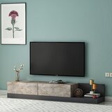 Hanah home TV komoda Major, 180 cm, mermer Gordion / antracit | Eponuda.com